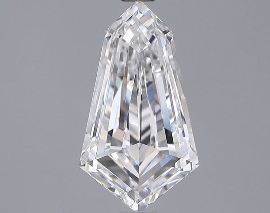 2.08ct Shield ,shield Step Cut Diamond
